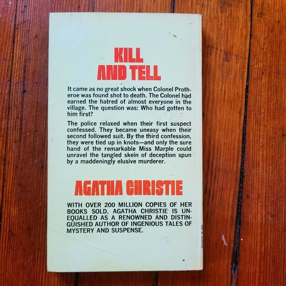 Vintage Agatha Christie - Murder At The Vicarage 1970 - Picture 2 of 3